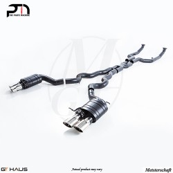 4X90mm Meisterschaft Titanium - Super Light GT Racing Exhaust for BMW F06 M6 Gran Coupe V8 Twin Turbo [2014+] (Coupe/Convertible) 